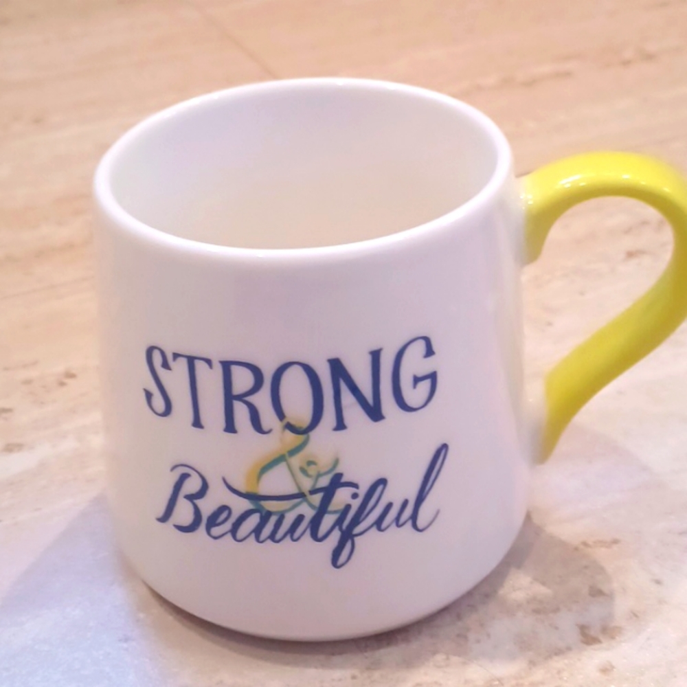 Strong & Beautiful Porcelain Mug